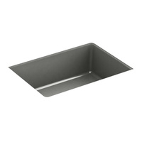  Verticyl Undermount Style Bathroom Sink - Thunder Grey
