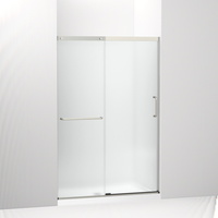  Elate Shower Door - Sliding Shower Door - Anodized Matte Nickel