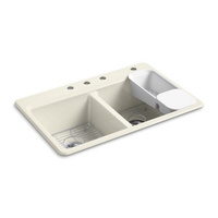 Double Bowl Kitchen Sink 33'' x 22'' x 9-5/8'' Double Bowl Kitchen Sink 33'' x 22'' x 9-5/8''