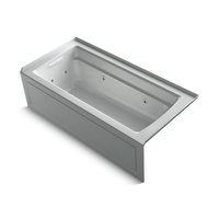  Archer 66" Whirlpool Bath - Ice Grey