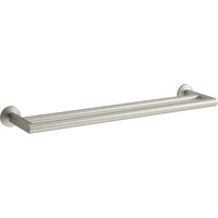 Components Towel Bar Bathroom Accessory - Vibrant Brushed Nickel
