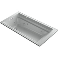  Archer 72"x 36" Whirlpool Bath - Ice Grey