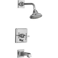  Pinstripe Pure One Handle Tub & Shower Faucet - Polished Chrome