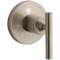  Purist Volume Control Custom Shower Valve - Vibrant Brushed Bronze