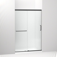  Elate Shower Door - Sliding Shower Door - Matte Black