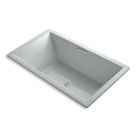  Underscore 72" x 42" Soaking Tub - Ice Grey