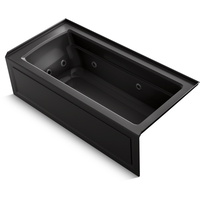  Archer 66" Whirlpool Bath - Black