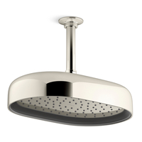  Statement Shower Head Shower Accessory - Vibrant Polished Nickel