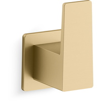  Honesty Robe Hook Bathroom Accessory - Vibrant Brushed Moderne Brass