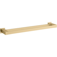  Honesty Towel Bar Bathroom Accessory - Vibrant Brushed Moderne Brass