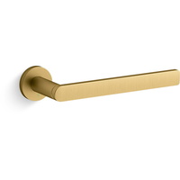  Composed Towel Bar Bathroom Accessory - Vibrant Brushed Moderne Brass