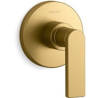  Composed Transfer Valve Trim Trim Kit - Vibrant Brushed Moderne Brass