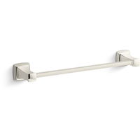  Riff Towel Bar Bathroom Accessory - Vibrant Polished Nickel