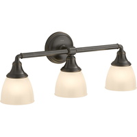 Devonshire 3 Bulb Bathroom Lighting - Oil Rubbed Bronze
