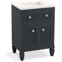  Hearthaven Up to 24" Bathroom Vanity - Slate Grey
