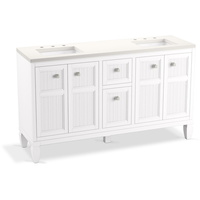  Hearthaven Over 45" Bathroom Vanity - White