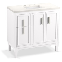  Southerk 25" to 30" Bathroom Vanity - White