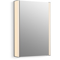  Maxstow Swing Door Medicine Cabinet - Dark Anodized Aluminum