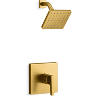  Honesty Shower Faucet Trim Trim Kit - Vibrant Brushed Moderne Brass