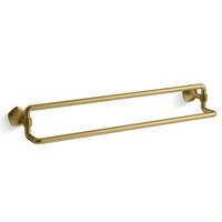  Occasion Towel Bar Bathroom Accessory - Vibrant Brushed Moderne Brass