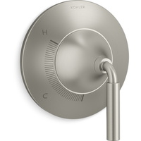  Tone Rite-Temp Non-Thermostatic Valve Trim Trim Kit - Vibrant Brushed Nickel