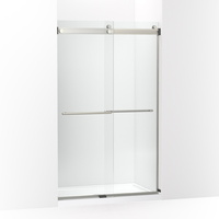  Levity Plus Shower Door - Sliding Shower Door - Anodized Brushed Nickel