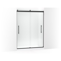  Levity Plus Shower Door - Sliding Shower Door - Matte Black