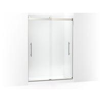  Levity Plus Shower Door - Sliding Shower Door - Anodized Brushed Nickel
