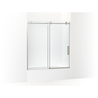  Composed Tub & Shower - Sliding Shower Door - Anodized Brushed Nickel