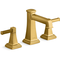  Riff 8'' Widespread Bathroom Faucet - Vibrant Brushed Moderne Brass