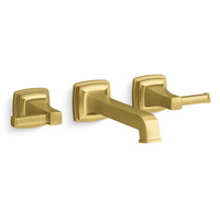  Riff Bathroom Sink Faucet Trim Trim Kit - Vibrant Brushed Moderne Brass