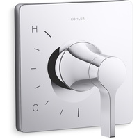  Venza Rite-Temp Non-Thermostatic Valve Trim Trim Kit - Polished Chrome