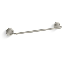  Tone Towel Bar Bathroom Accessory - Vibrant Brushed Nickel