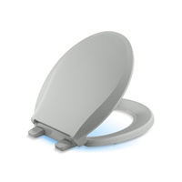  Cachet Toilet Seat Bathroom Accessory - Ice Grey