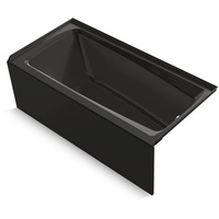  Irvine 60'' x 30'' Soaking Tub - Black Black