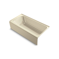  Avec 72" x 36" Soaking Tub - Biscuit