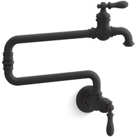  Artifacts Pot Filler Kitchen Faucet - Matte Black