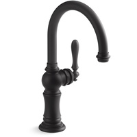  Artifacts Single-Hole Bar Faucet - Matte Black