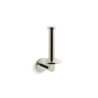  Composed Paper Holder Bathroom Accessory - Vibrant Polished Nickel