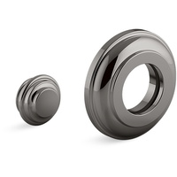  Flanges / Trim Ring Bathroom Accessory - Vibrant Titanium