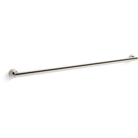  Components Grab Bar Bathroom Accessory - Vibrant Polished Nickel