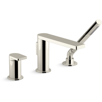  Composed Deck Mount With Handshower Tub Faucet - Vibrant Polished Nickel