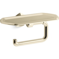  Occasion Paper Holder Bathroom Accessory - Vibrant French Gold