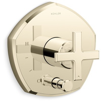  Occasion Thermostatic Valve Trim Trim Kit - Vibrant French Gold