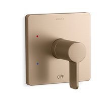  Parallel Non-Thermostatic Valve Trim Trim Kit - Vibrant Brushed Bronze