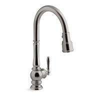  Artifacts Pull-Out Spray Kitchen Faucet - Vibrant Titanium