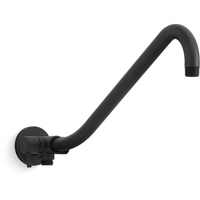  Gooseneck Shower Diverter Shower Accessory - Matte Black