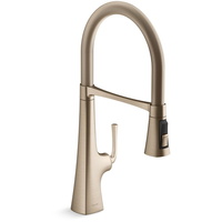  Graze Pull-Out Spray Kitchen Faucet - Vibrant Brushed Bronze