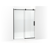  Composed Shower Door - Sliding Shower Door - Matte Black