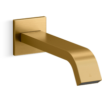  Loure Wall Mount Bathroom Faucet Bathroom Faucet - Vibrant Brushed Moderne Brass